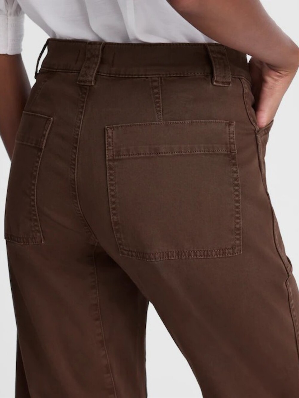 NWT Madewell The Darted Barrel-Leg Utility Pant Size 28 - Picture 8 of 10